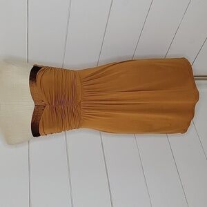 NWT Daytrip small brown & tan mini dress